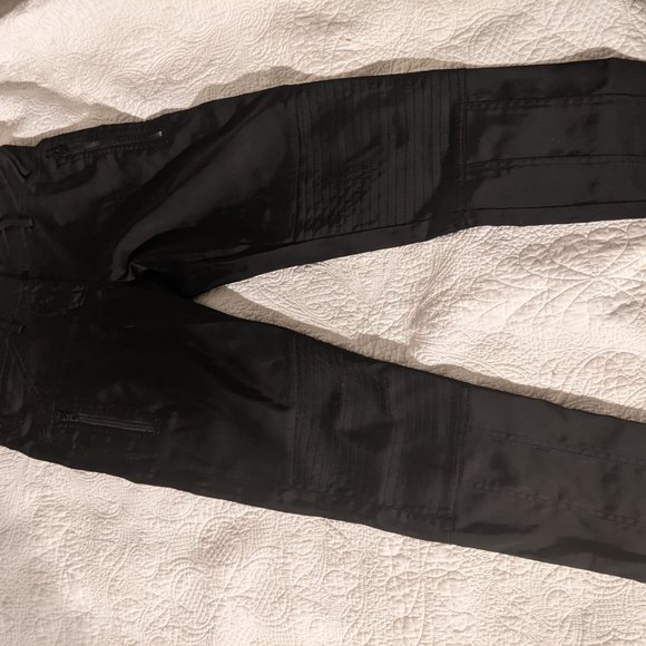 Philosophy Blues Original black ankle pants, satin - Women US 4 / ~28 waist - Picture 5 of 5